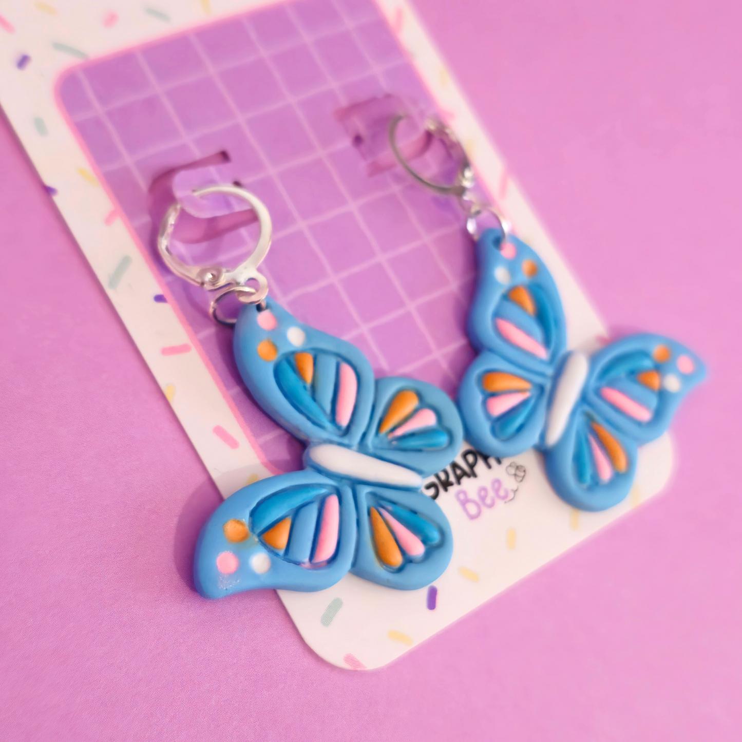 Whimsical Butterfly Earrings