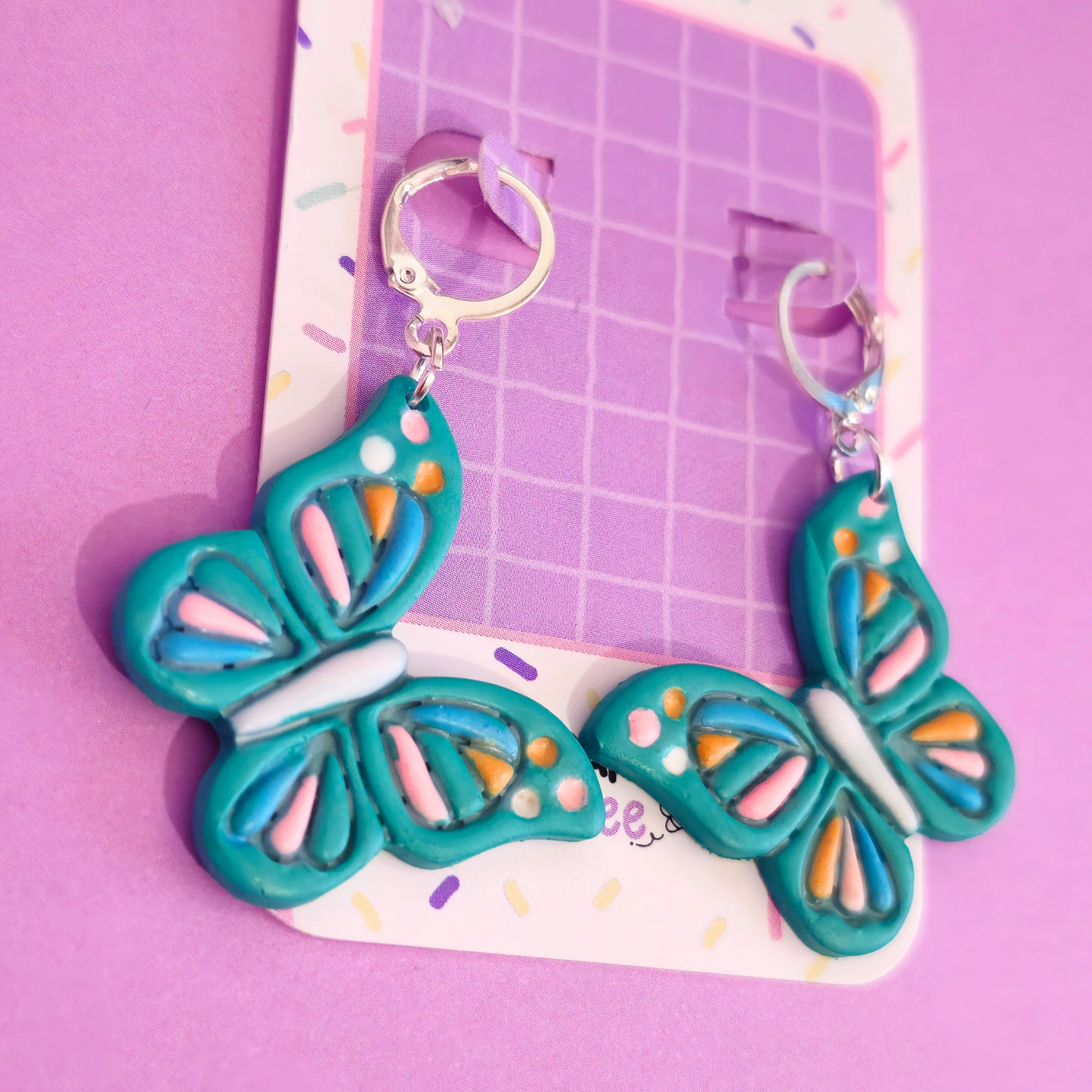 Whimsical Butterfly Earrings