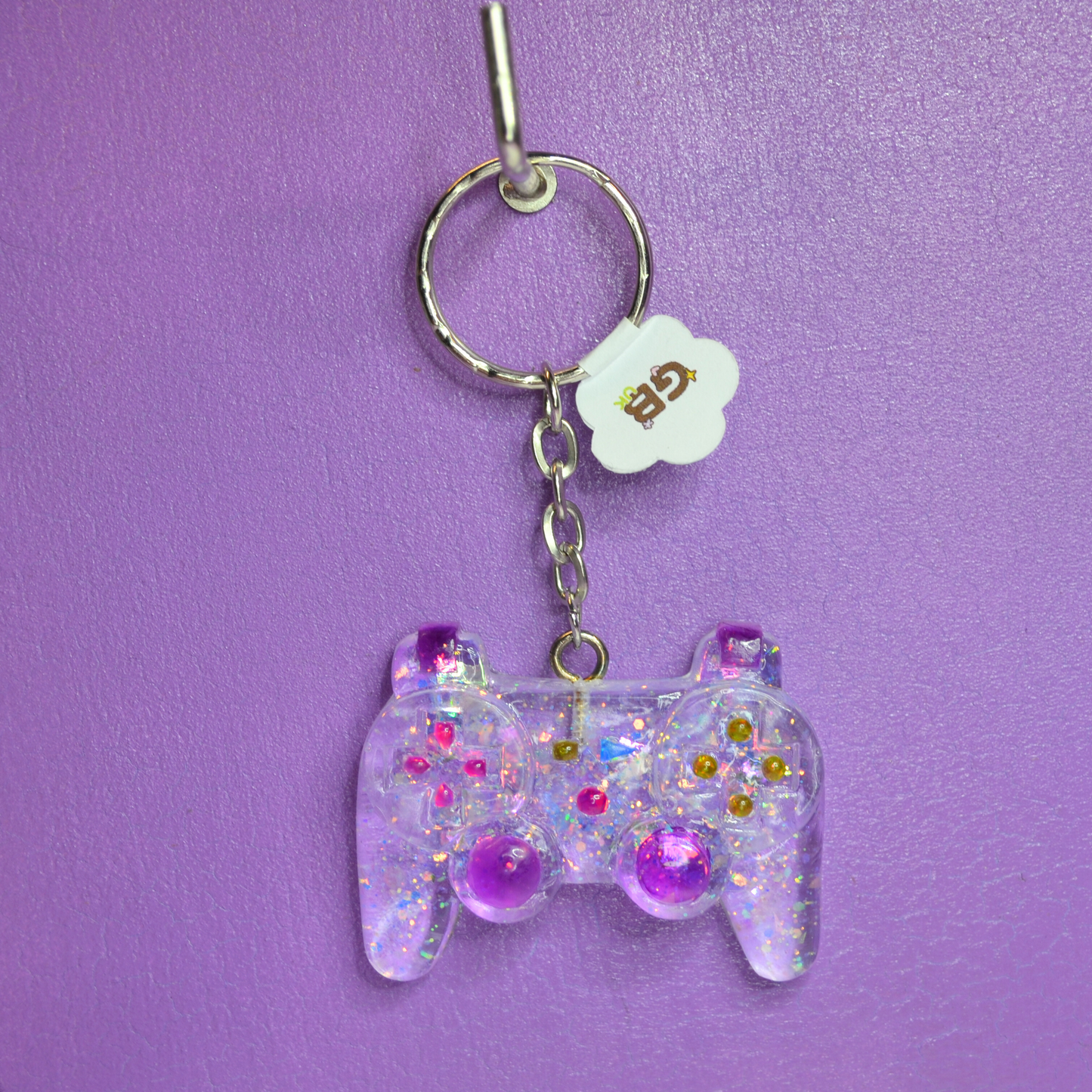 Game Controller Resin Keyring