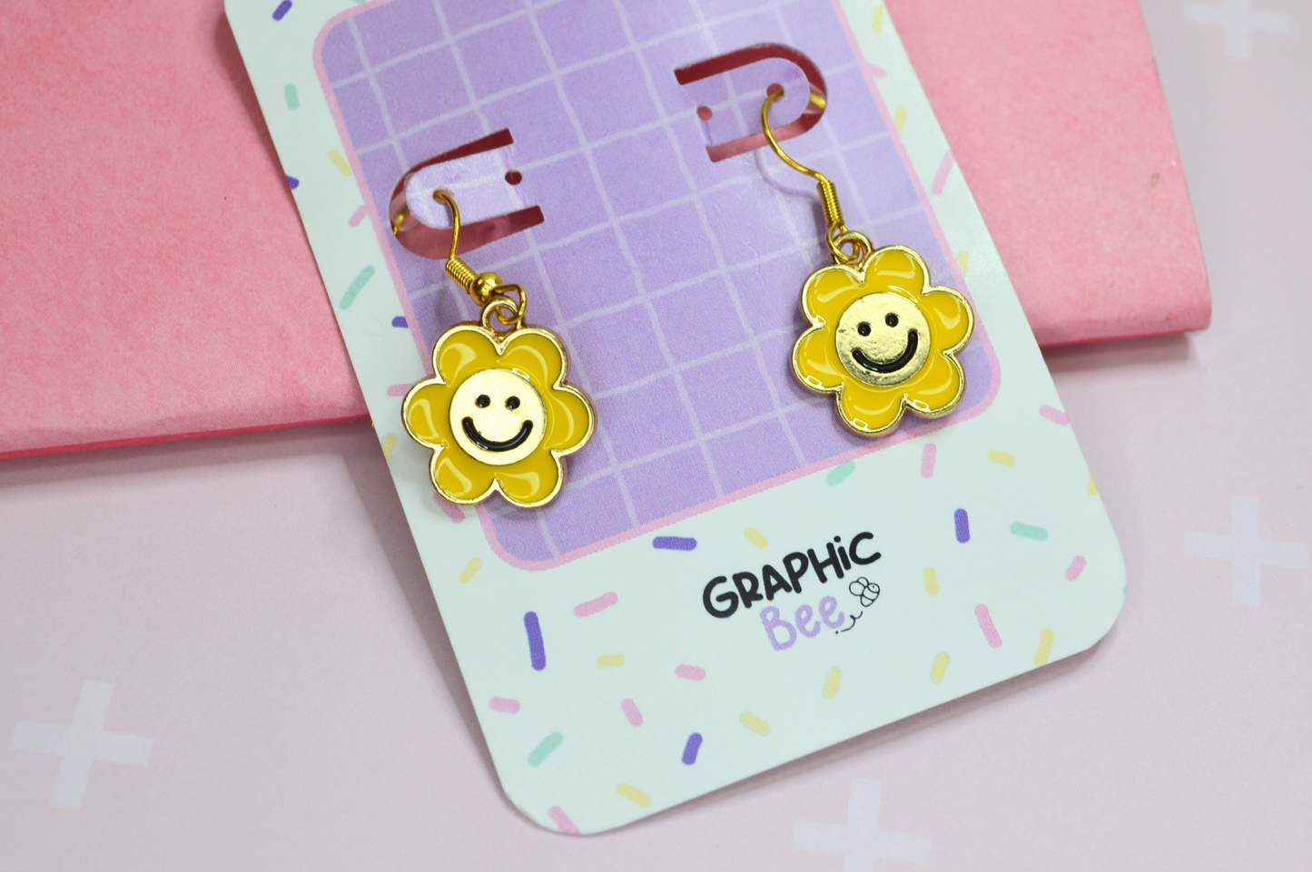 Sunny Smiles Flower Earrings
