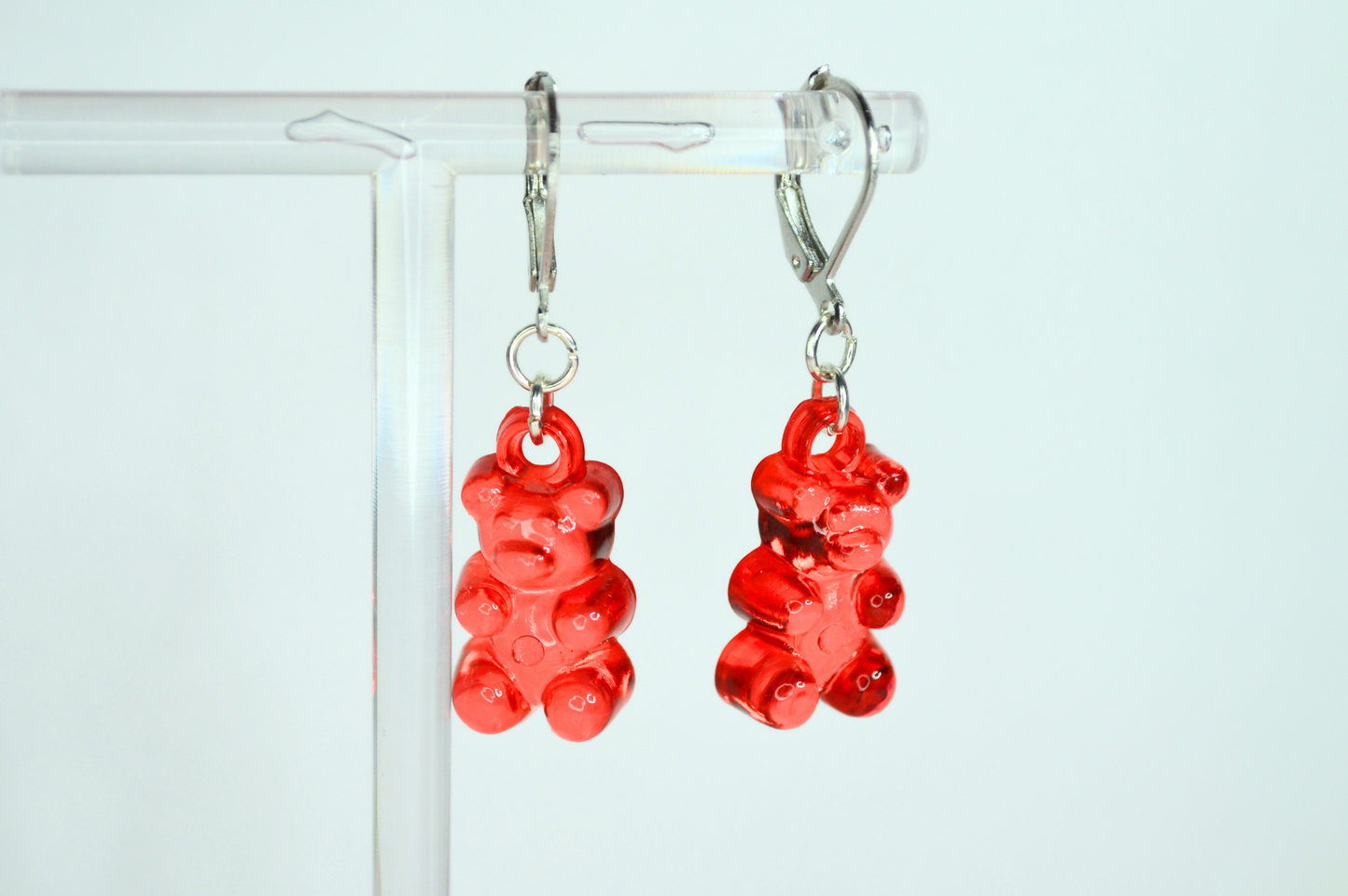 Mini Jelly Bear Earrings - Available in many colors