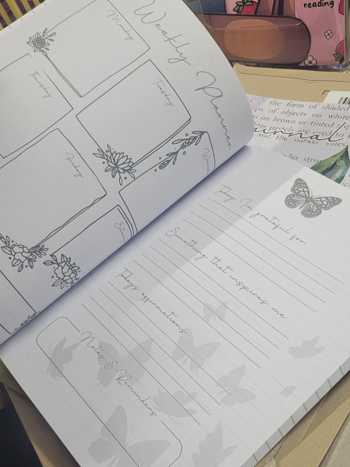 Purple Planner/Journal 110 Pages