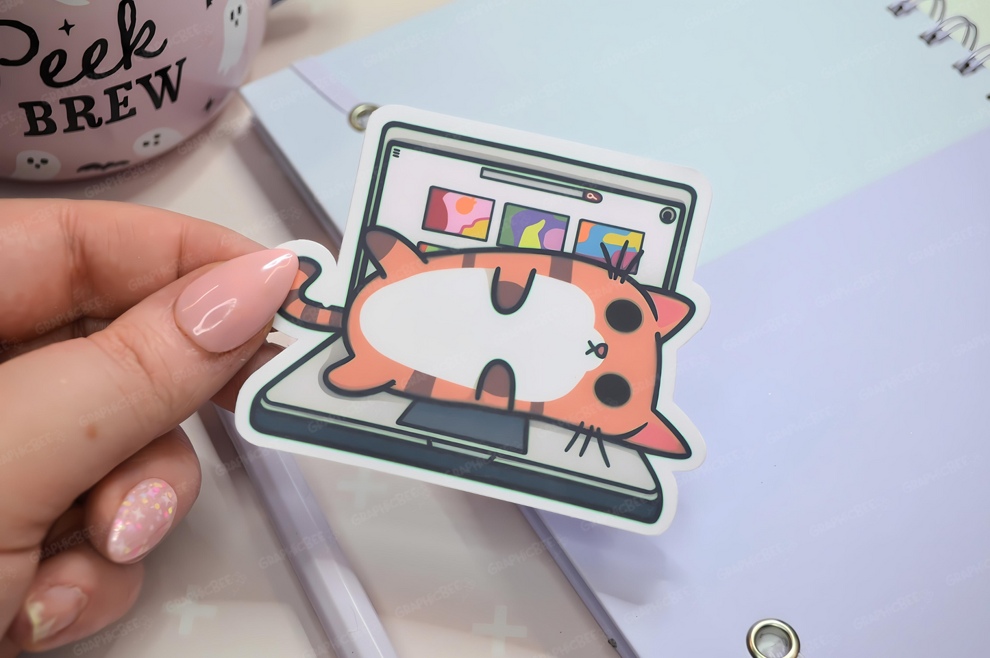 Here Is Fine Sticker
