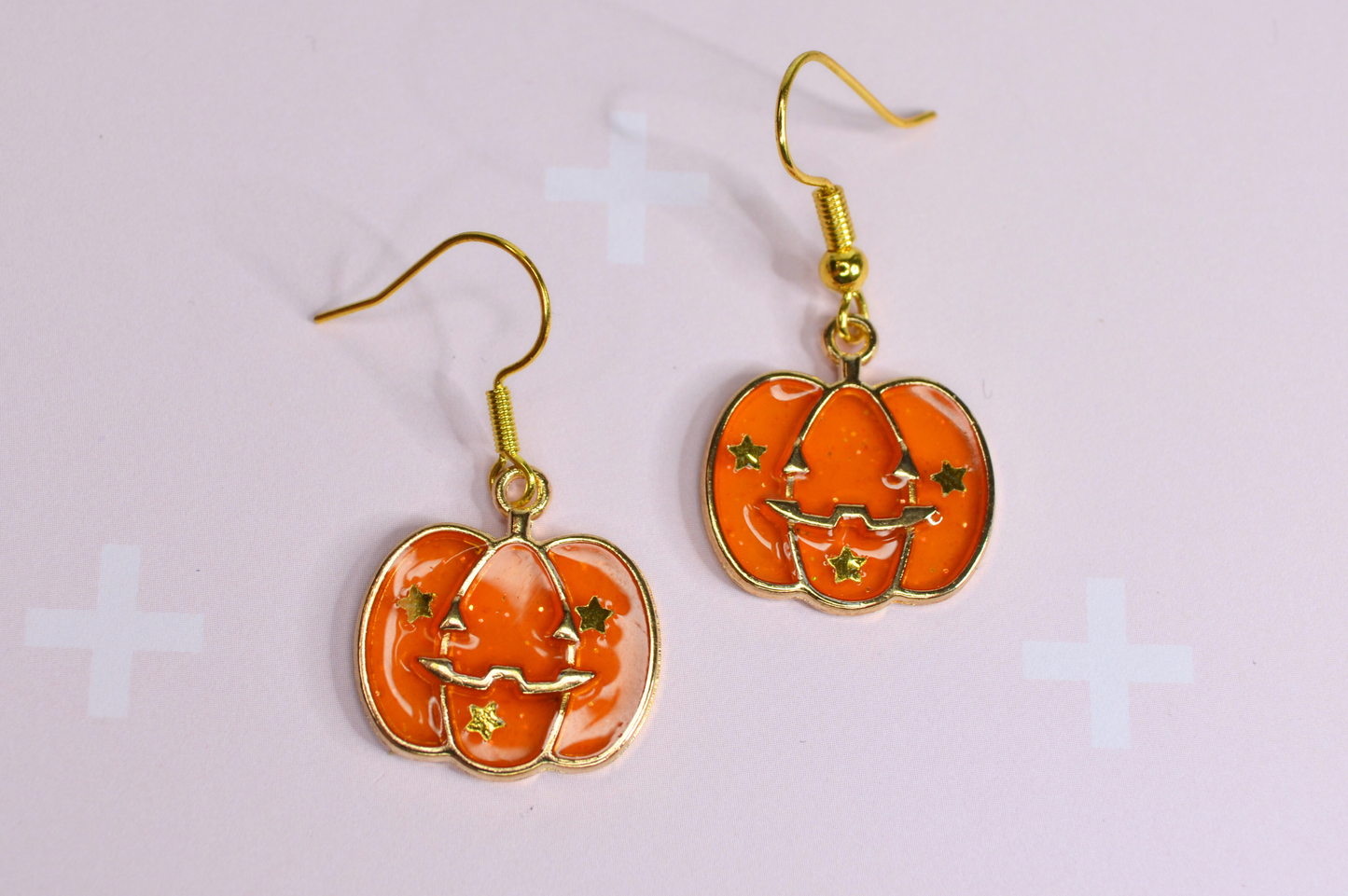 Pumpkin Sparkle earrings