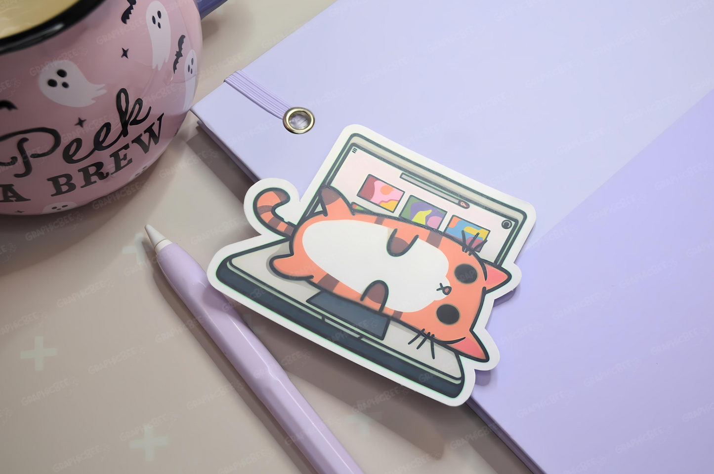 Here Is Fine Sticker