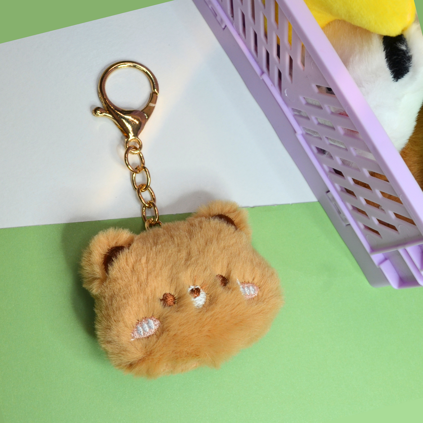 Plushie Character Keyring