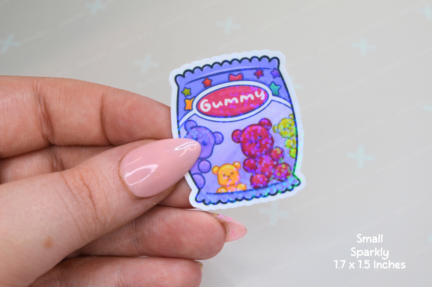 Jelly Bear Packet Sticker