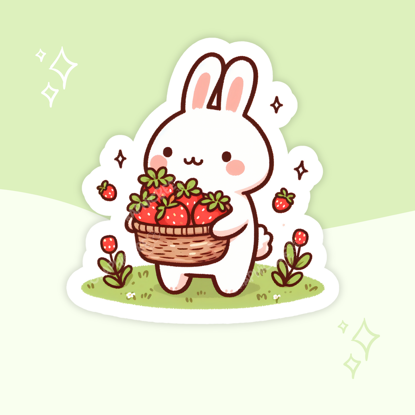Berry Bun Sticker