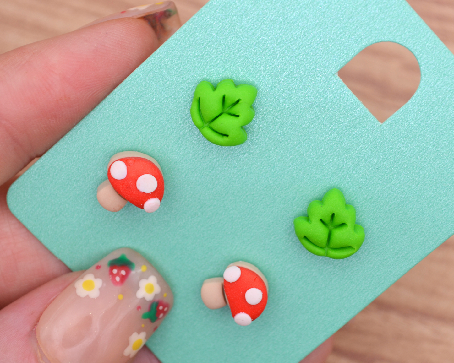 Leaves & Mushrooms 2 Stud Pack